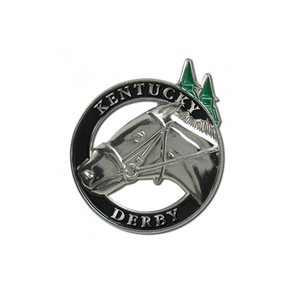 Horse Head Pin. Kentucky Derby & Churchill Downs Lapel Pins. IMC Retail